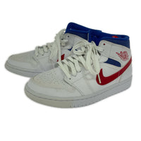 スニーカー WMNS AIR JORDAN 1 MID 25.0cm 25cm (US7 UK6 1/2 EU40) ホワイト