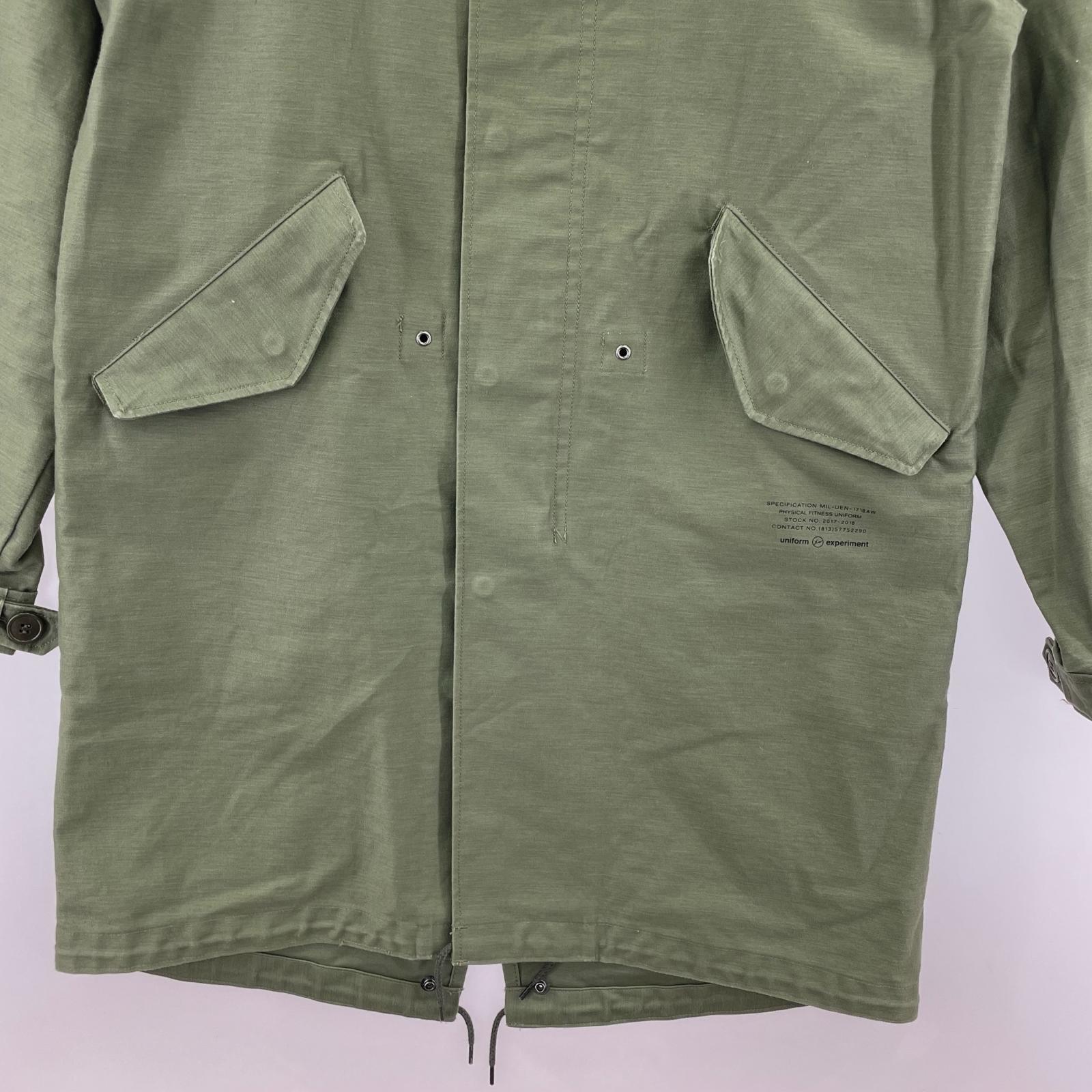 ミリタリージャケット UEN MILITARY STAND COLLAR COAT(2)KHK 2 カーキ