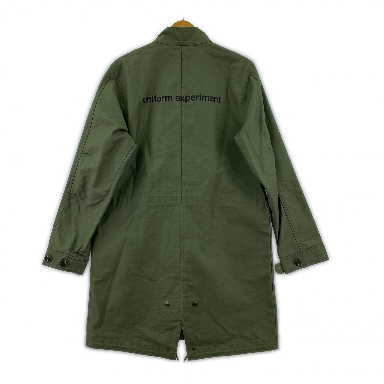 ミリタリージャケット UEN MILITARY STAND COLLAR COAT(2)KHK 2 カーキ