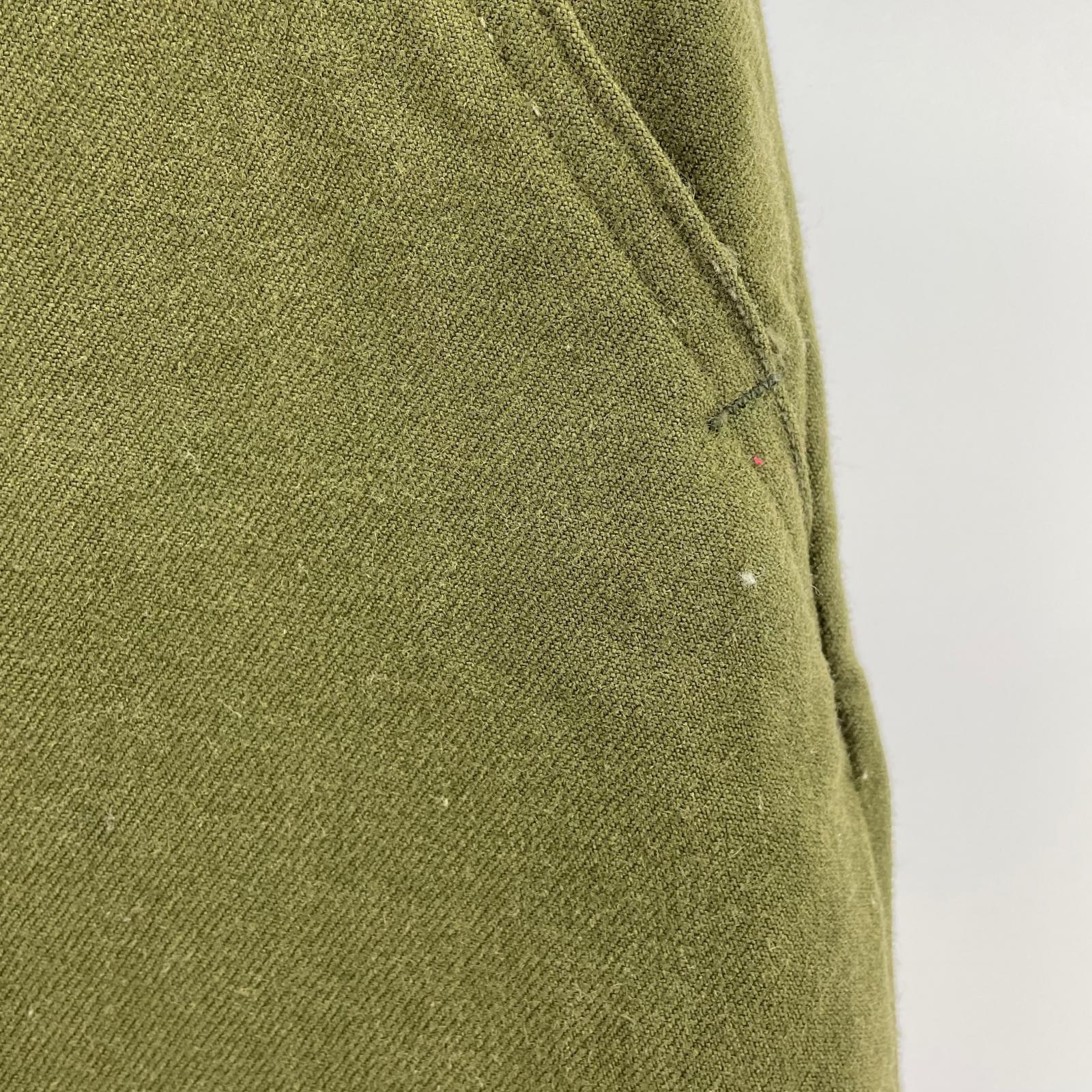 パンツ 50s/TROUSERS FIELD WOOL/W26 グリーン