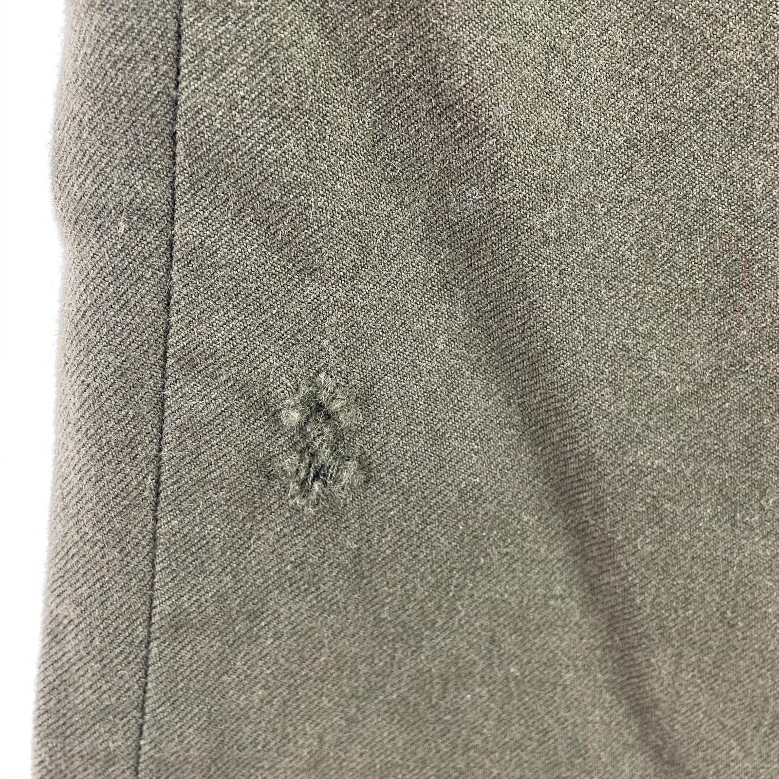 パンツ 50s/TROUSERS FIELD WOOL/W26 グリーン