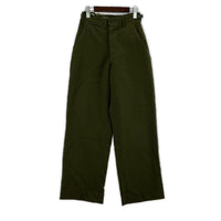 パンツ 50s/TROUSERS FIELD WOOL/W26 グリーン