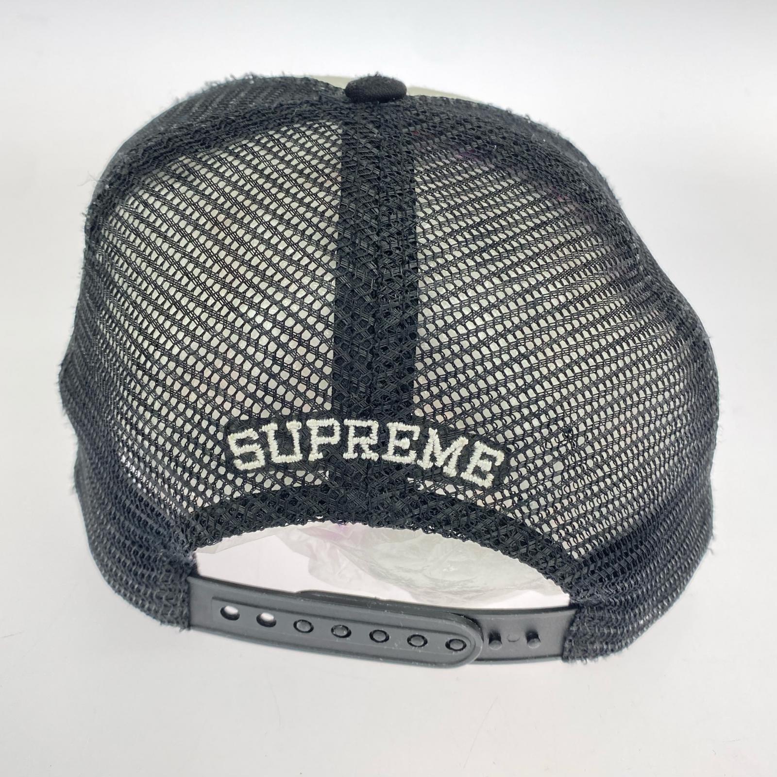 キャップ Supreme sex in heaven mesh back 5panel cap 黒 ブラック