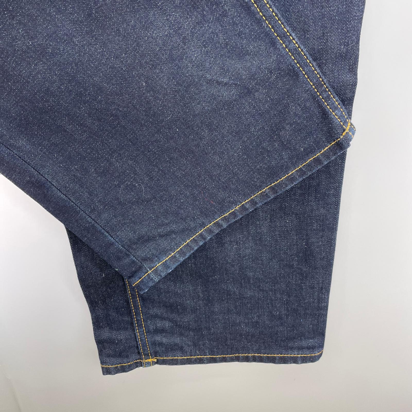デニムパンツ ストレートデニム 34 IND ネイビー