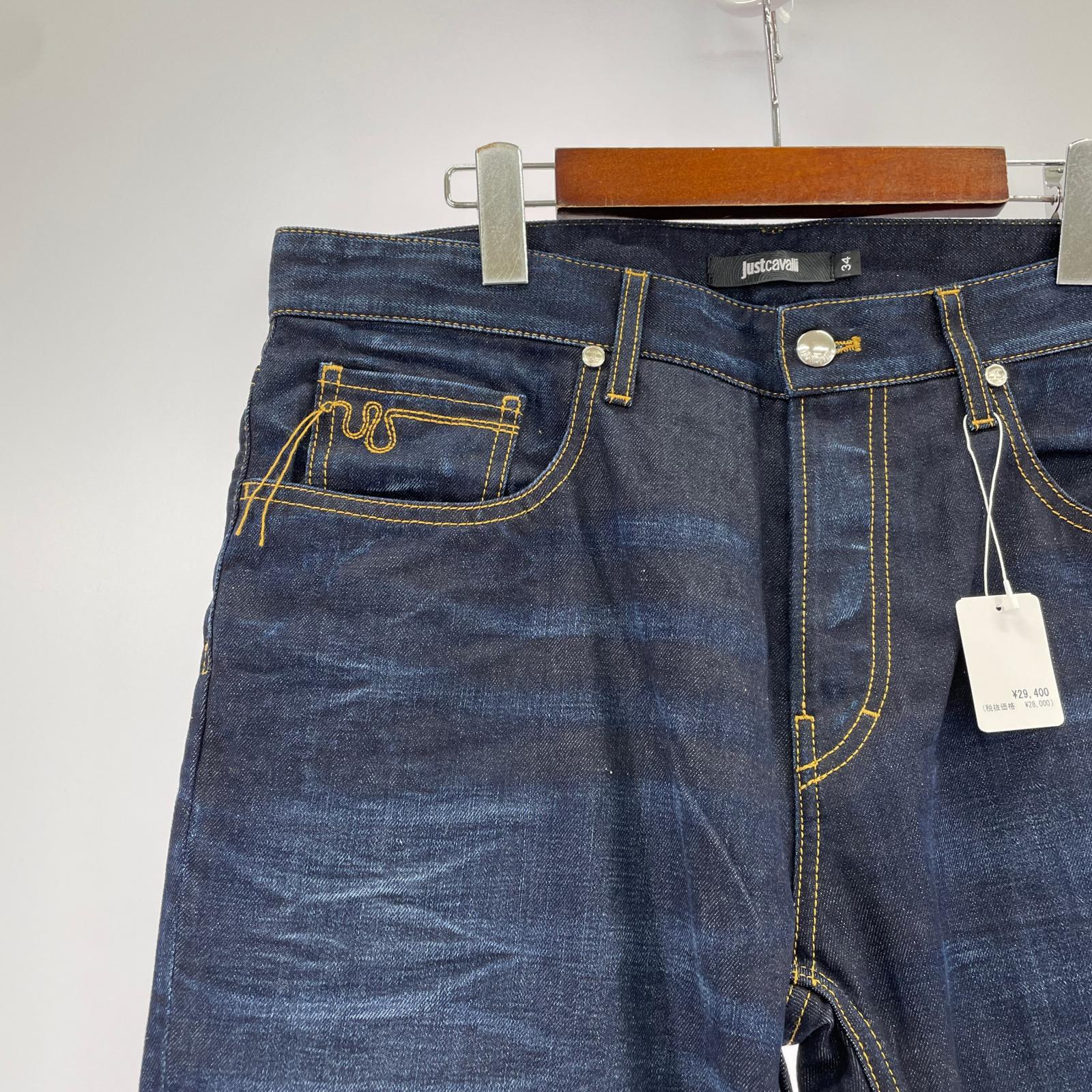 デニムパンツ ストレートデニム 34 IND ネイビー
