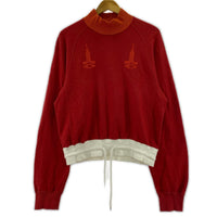 スウェット COGNOMEN FOOTBALL SWEAT SHIRT 25AW S レッド