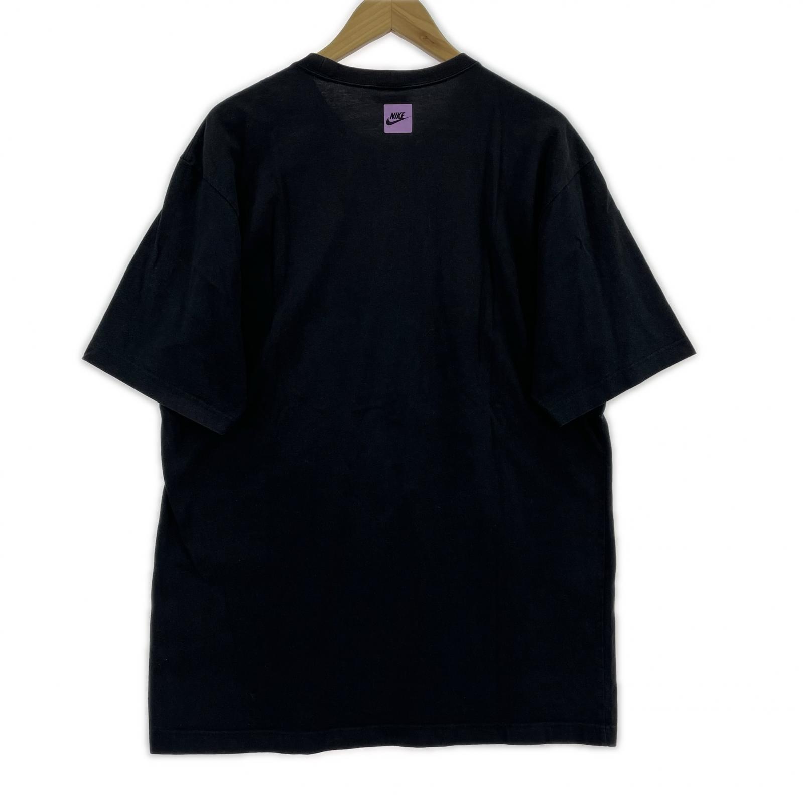 半袖Tシャツ 00s 銀タグ JUST DO IT ロゴTee BLK ブラック