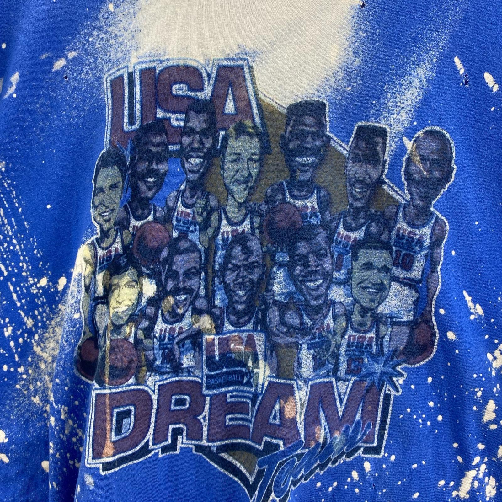 半袖Tシャツ DREAM TEAM グラフィックTee BLU ブルー