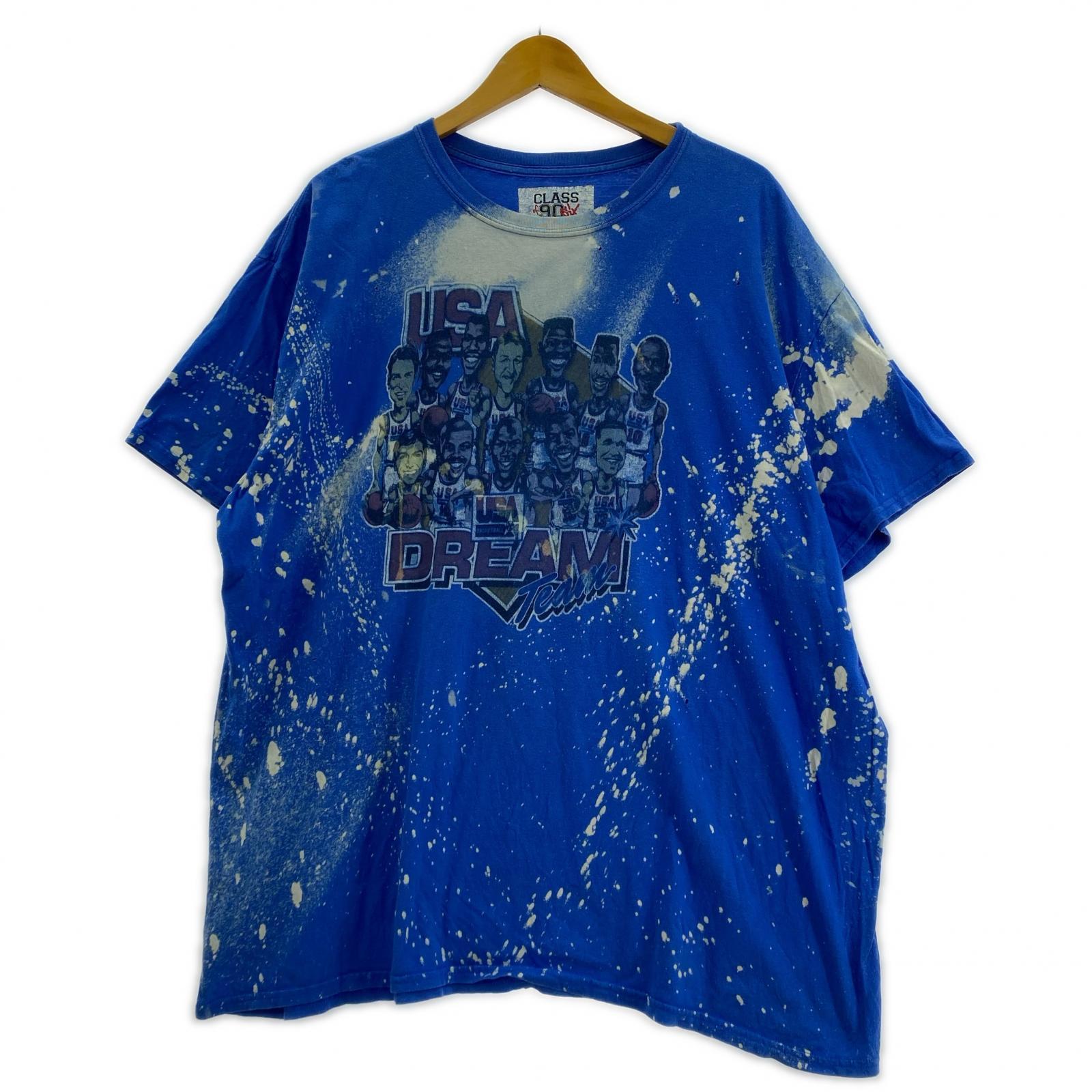 半袖Tシャツ DREAM TEAM グラフィックTee BLU ブルー