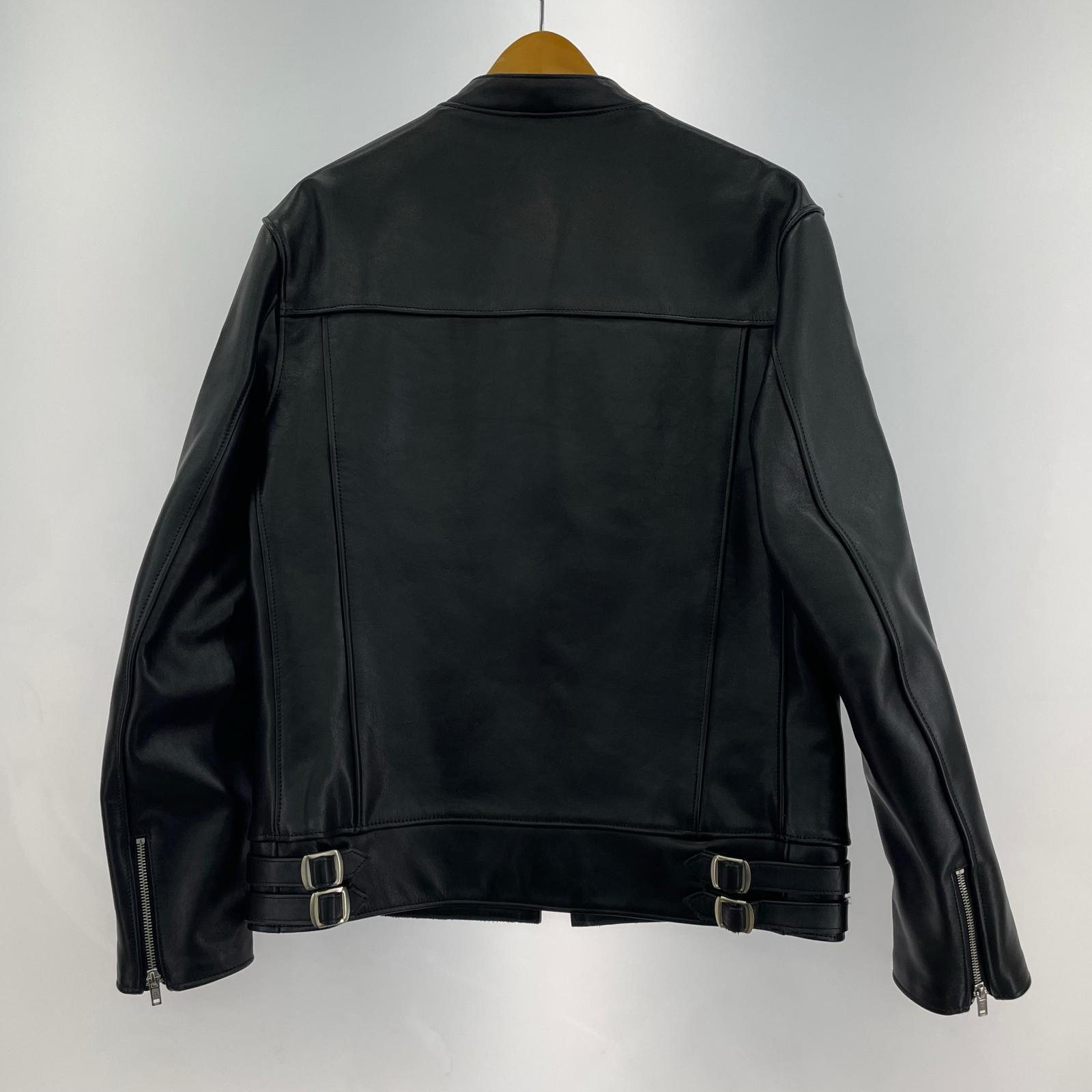 ライダースジャケット TIGHT FIT MANDARIN MADE IN JAPAN 40 40 ブラック