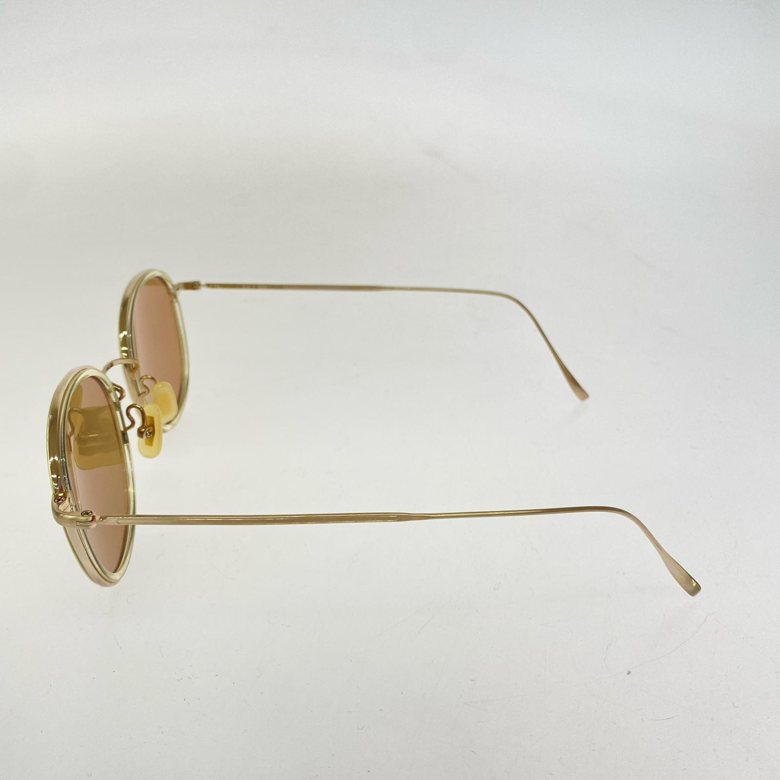 その他アクセサリー 金子眼鏡 KVS-16 CYL ボストンシェイプ サングラス ゴールド