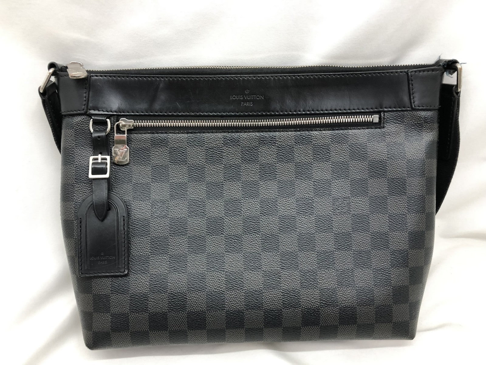 ダミエグラフィット ミックPM ショルダーバッグ ブラック N4003