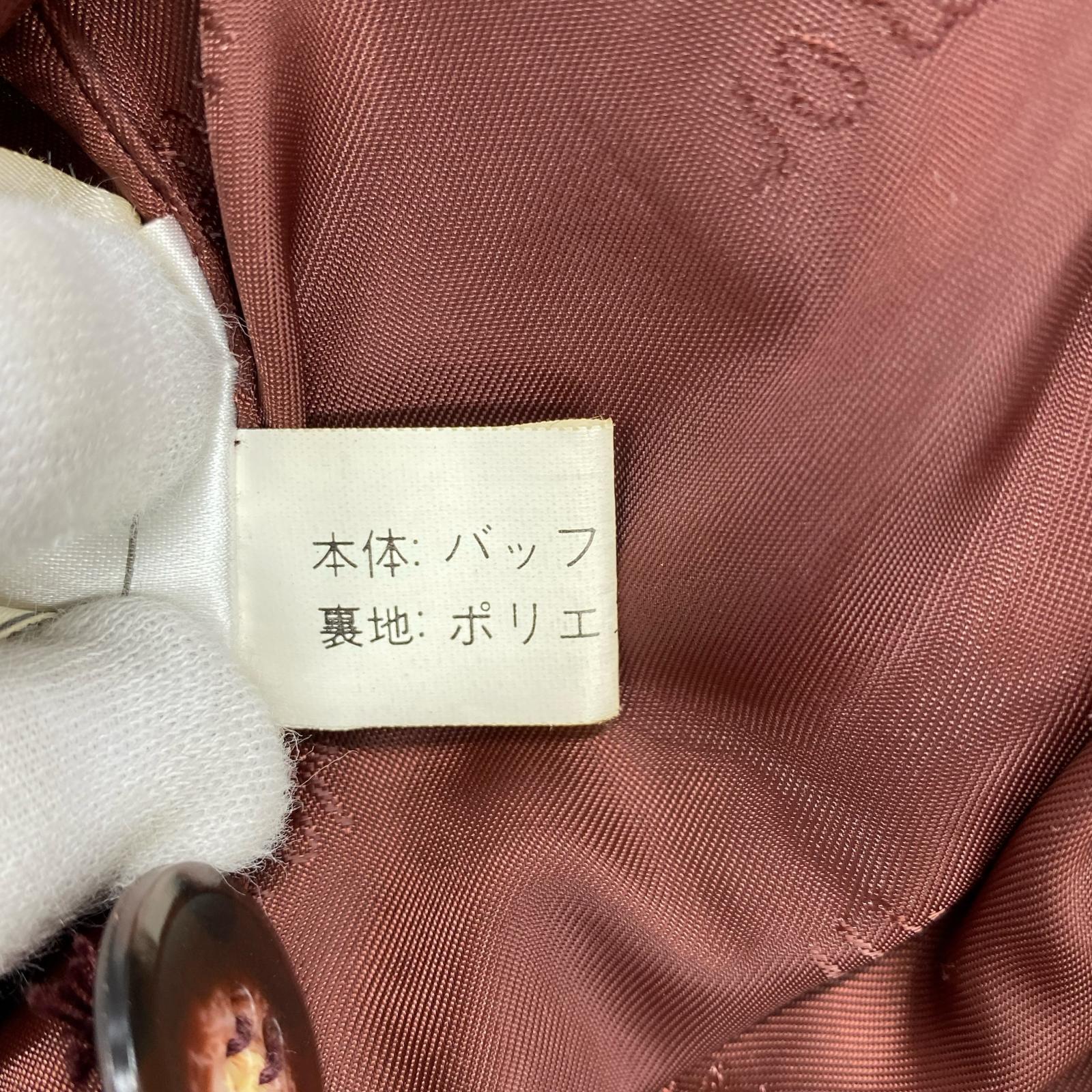 レザージャケット WIND ARMOR レザーテーラードジャケット(L) L ブラウン