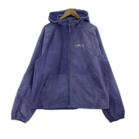 ジャケット STUSSY BEACH SHELL WAVE DYE GRAPE シェルジャケット M 紫 M パープル