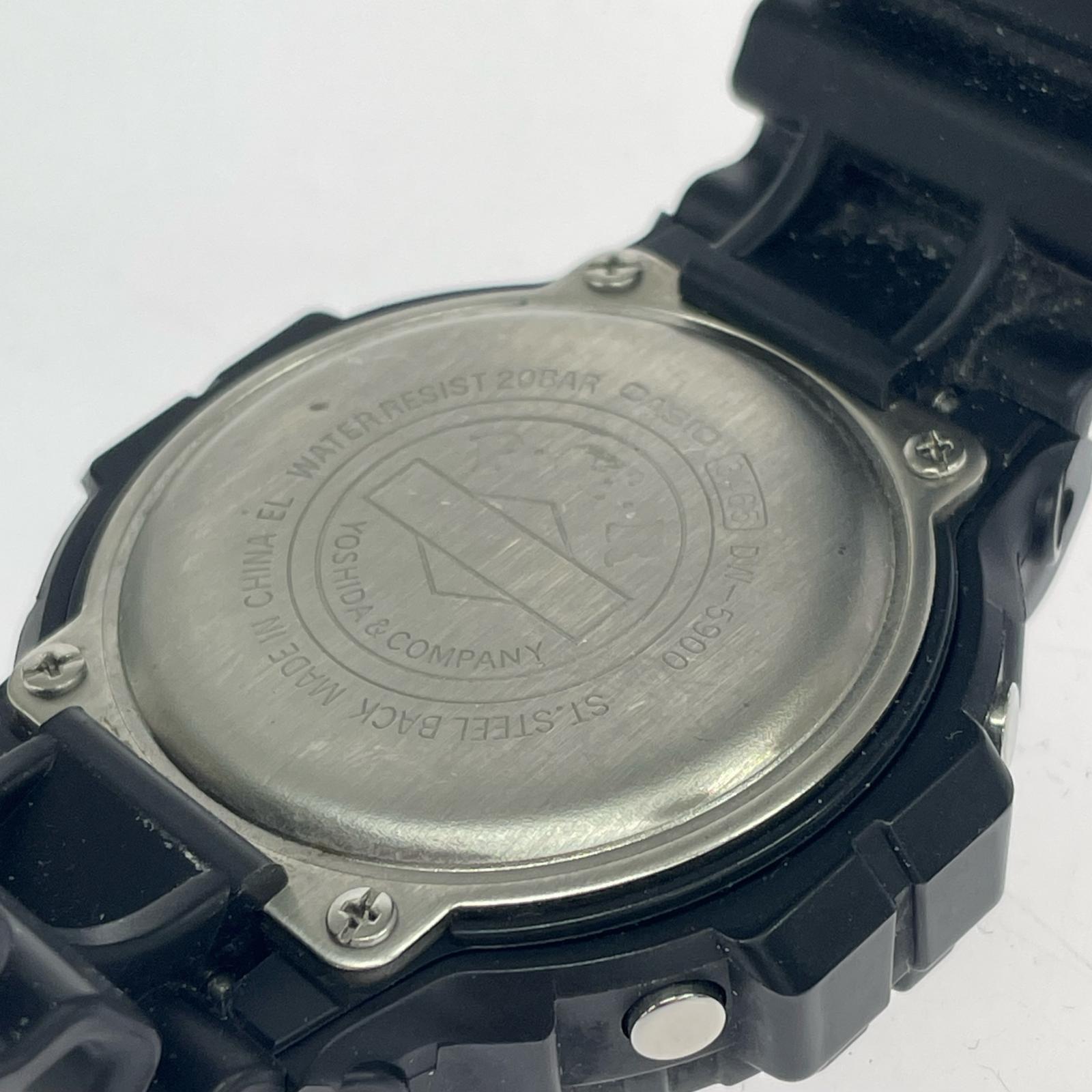 腕時計 ×PORTER デジタル腕時計 DW-5900 ブラック