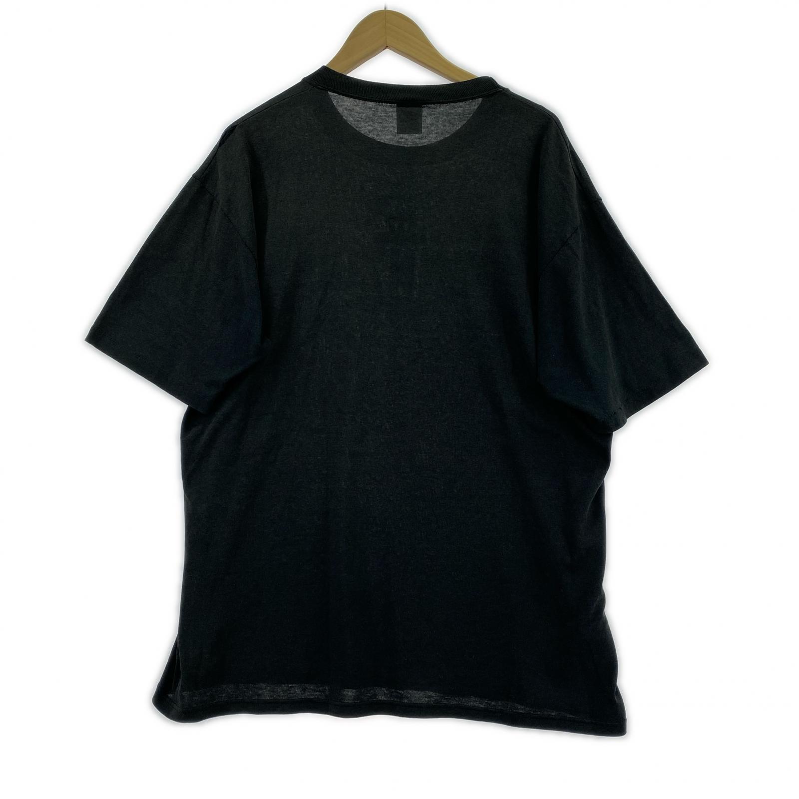 半袖Tシャツ 90s JERZEES USA製 ブラック ペンズオイル ブラック