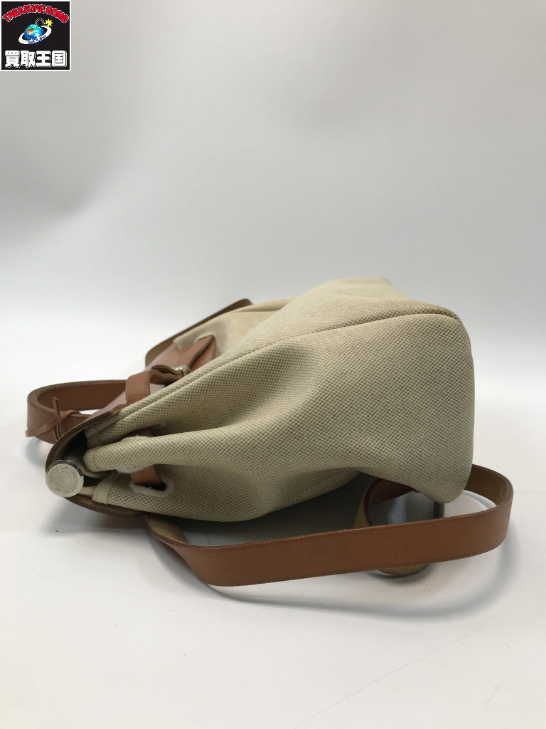 HERMES エールバッグアド 替えバッグ カラビナ付き
