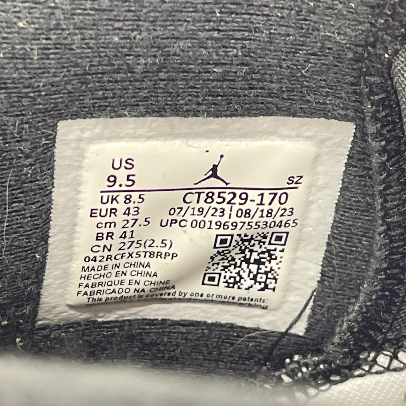 スニーカー AIR JORDAN 6 RETRO Yellow Ochre 27.5cm 27.5cm (US9 1/2 UK9 EU45)