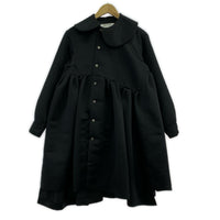 ワンピース 24AW アシンメトリーマオカラーワンピース ブラック