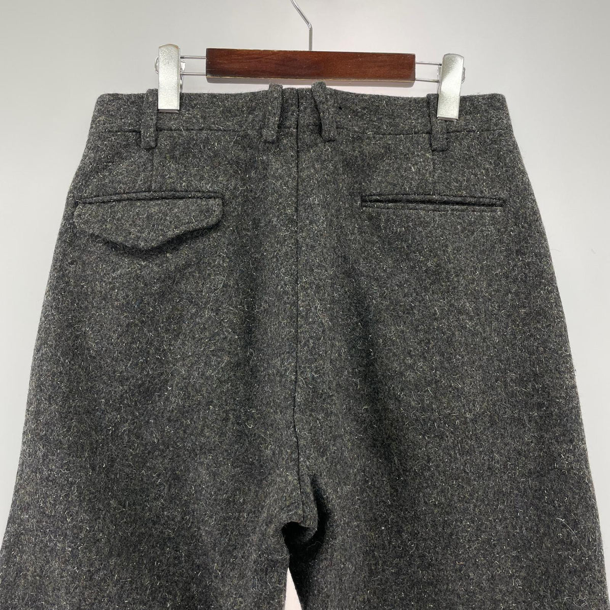 パンツ ウールスラックス 2 グレー