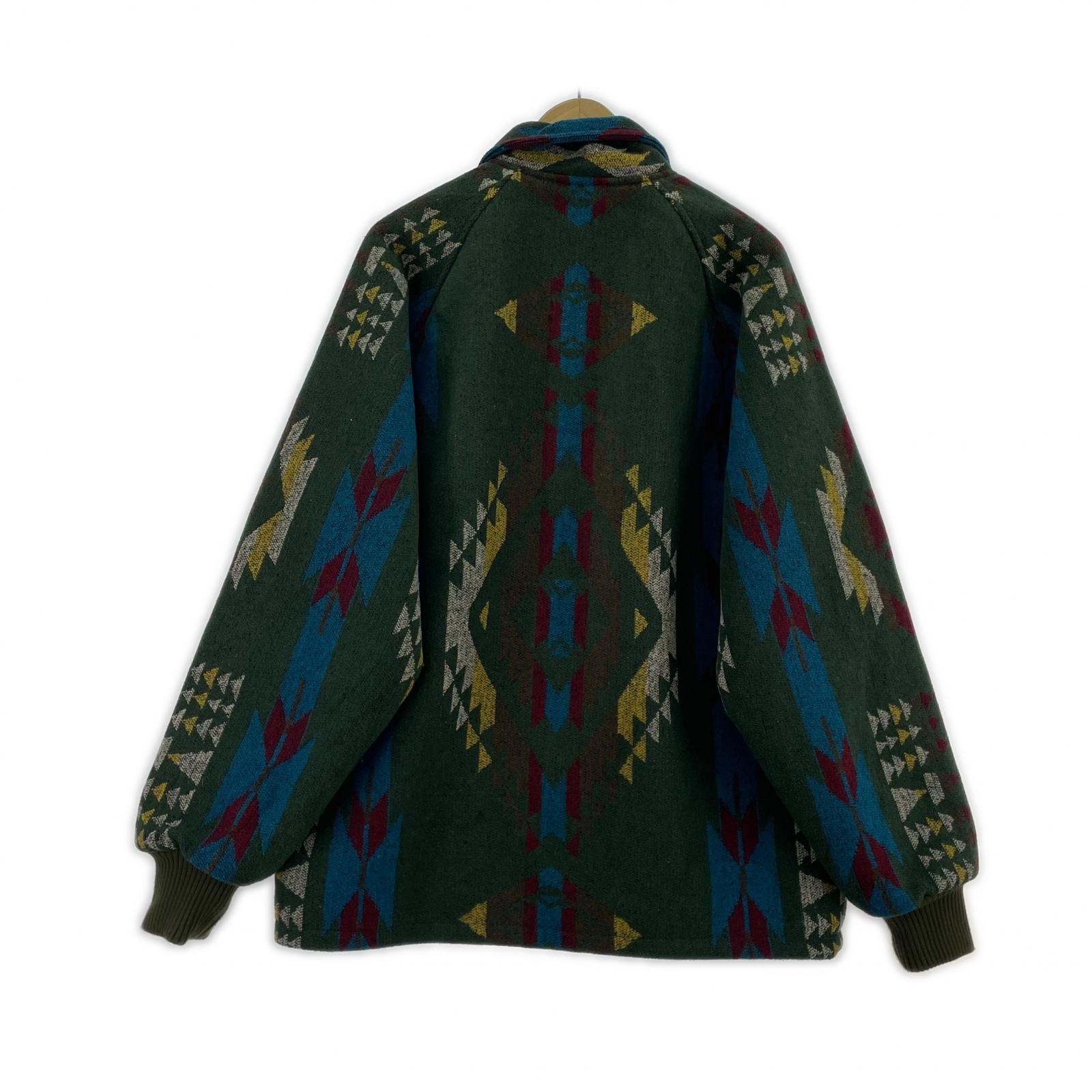 ジャケット ネイティブ柄 ジャケット (XL)