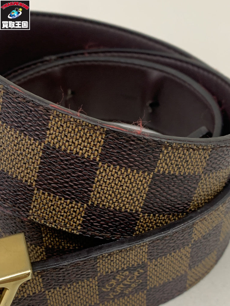 LV サンチュール LVイニシャル ベルト ダミエ