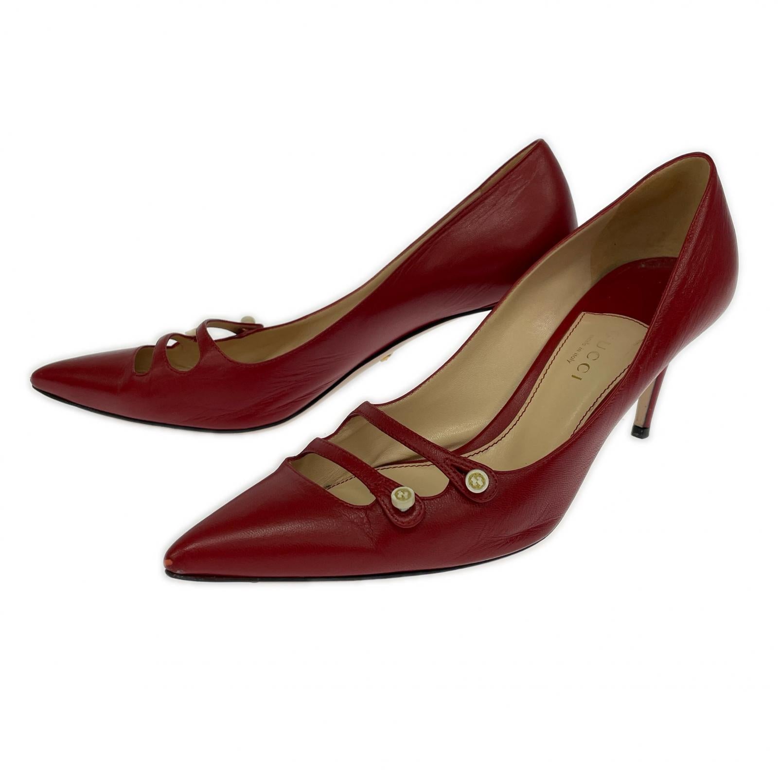 GUCCI ホースビット ヒール size38 38