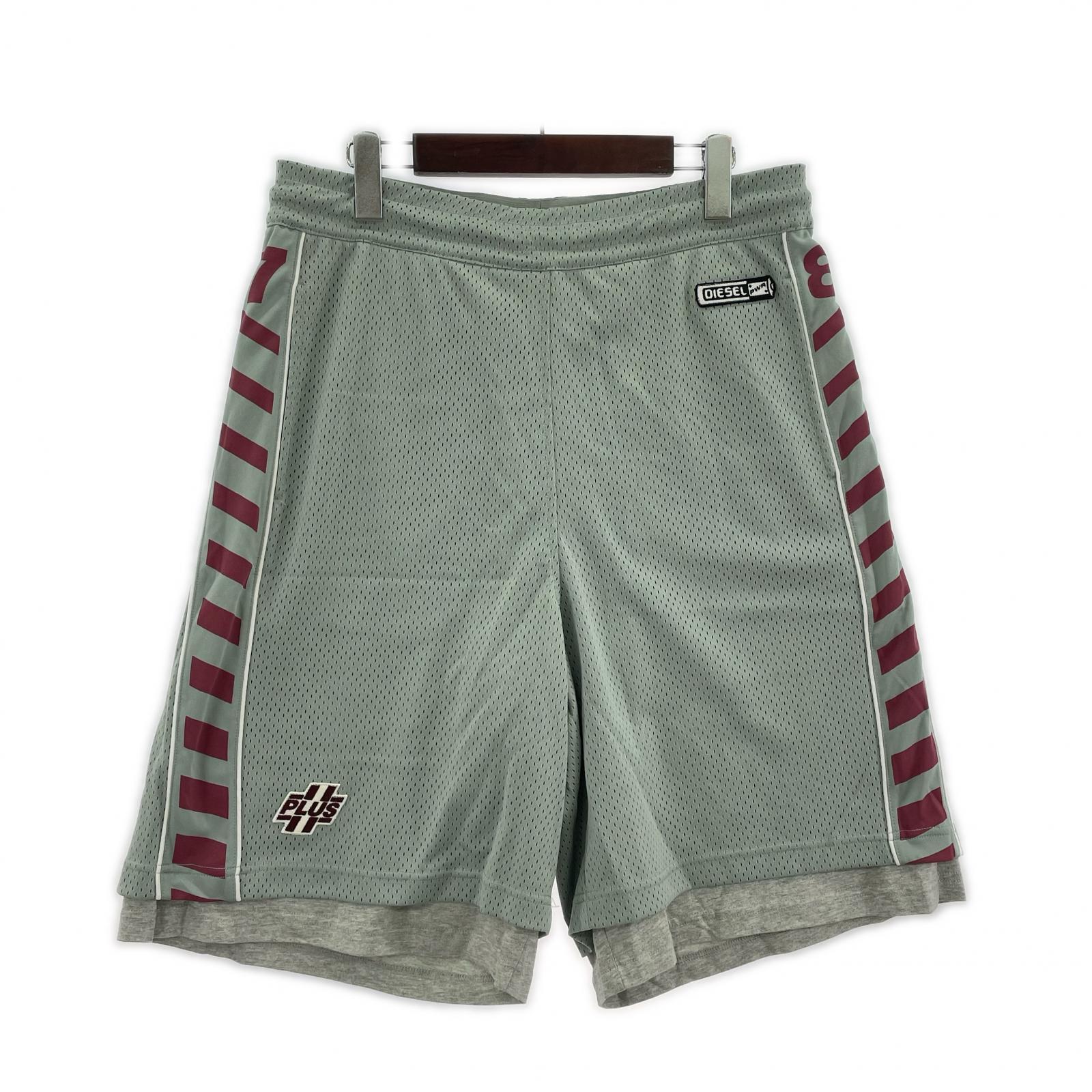 パンツ メッシュショーツ L グレー