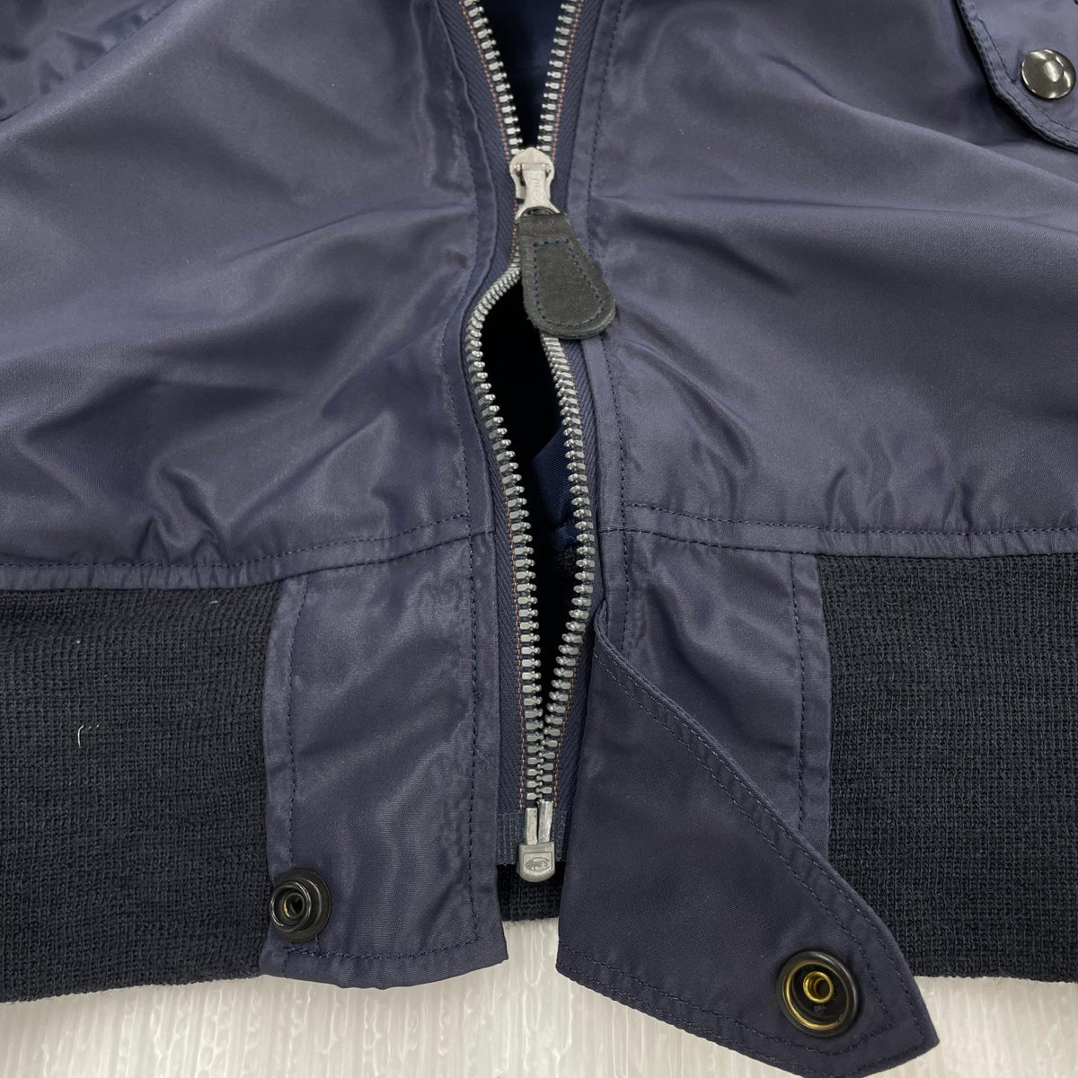 ジャケット MA-1 初期 復刻 36 ネイビー