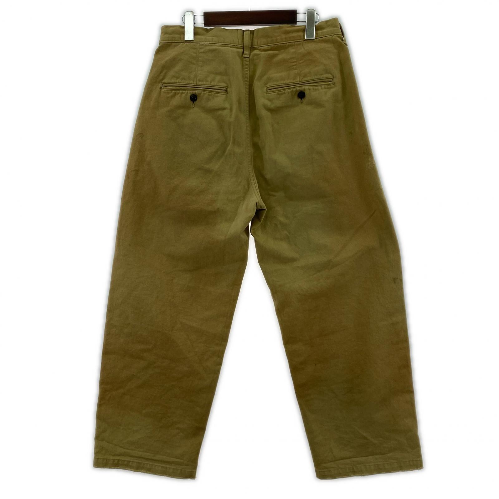 パンツ PAINT CHINO TROUSERS 1 ブラウン