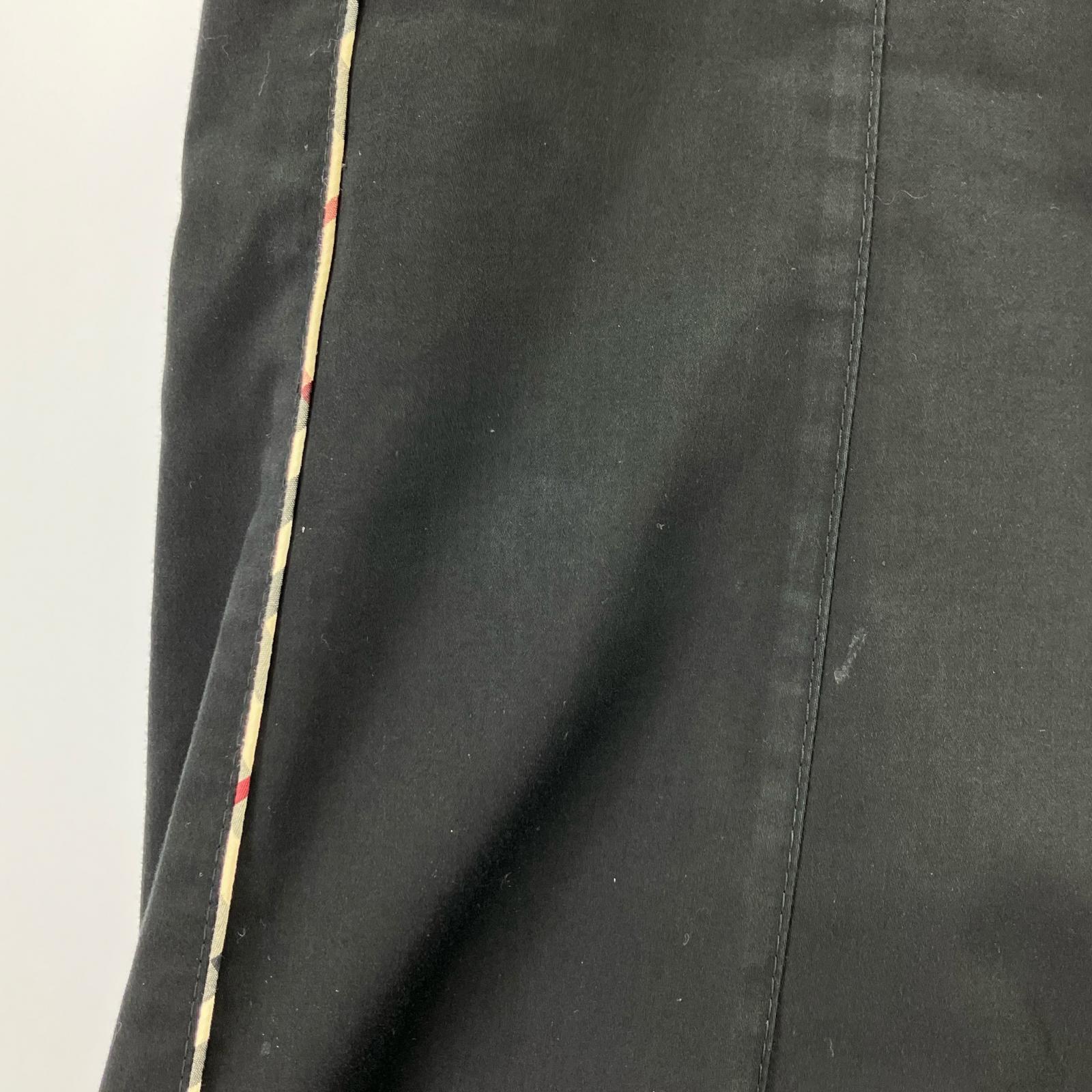 スカート BURBERRY サイドラインスカート ブラック