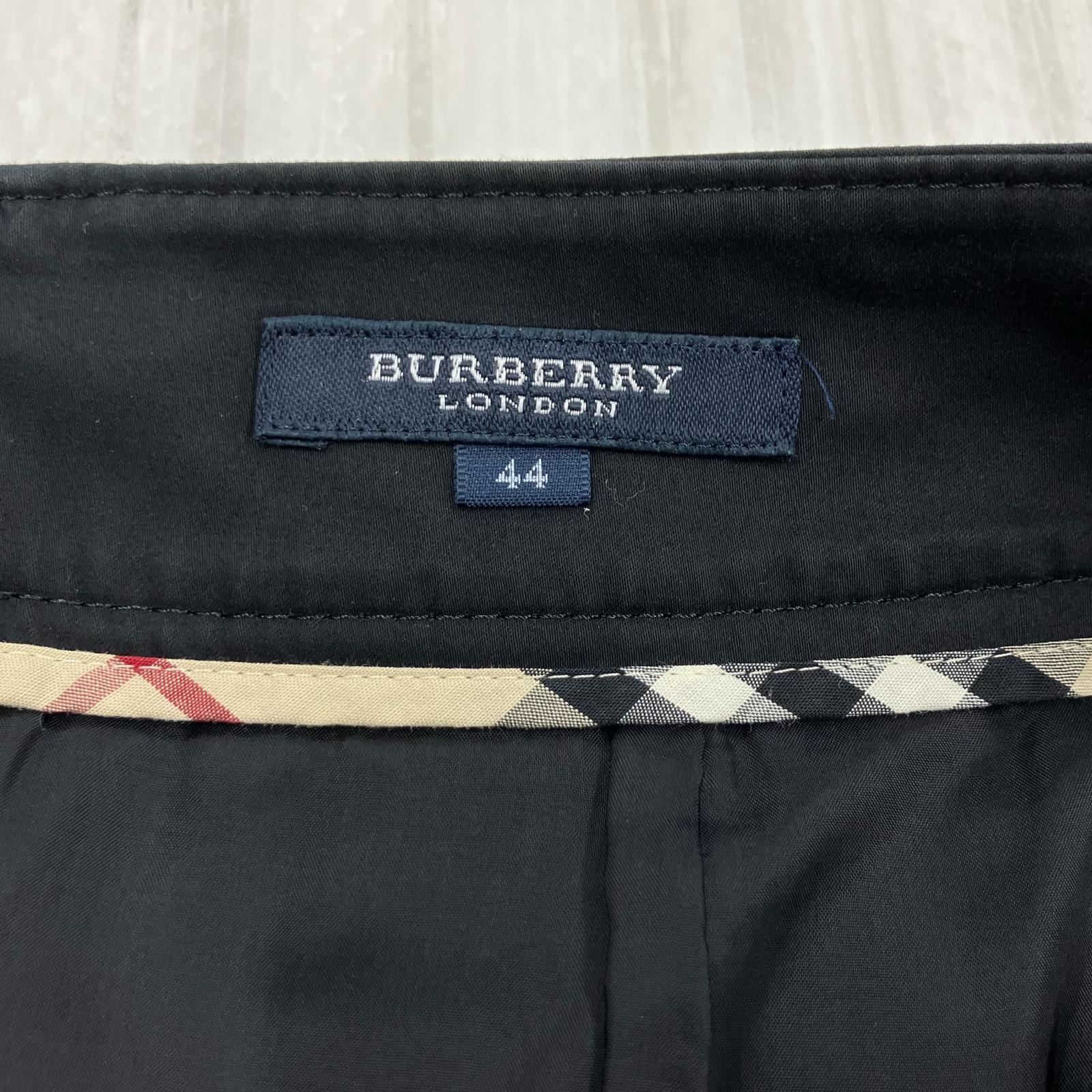 スカート BURBERRY サイドラインスカート ブラック