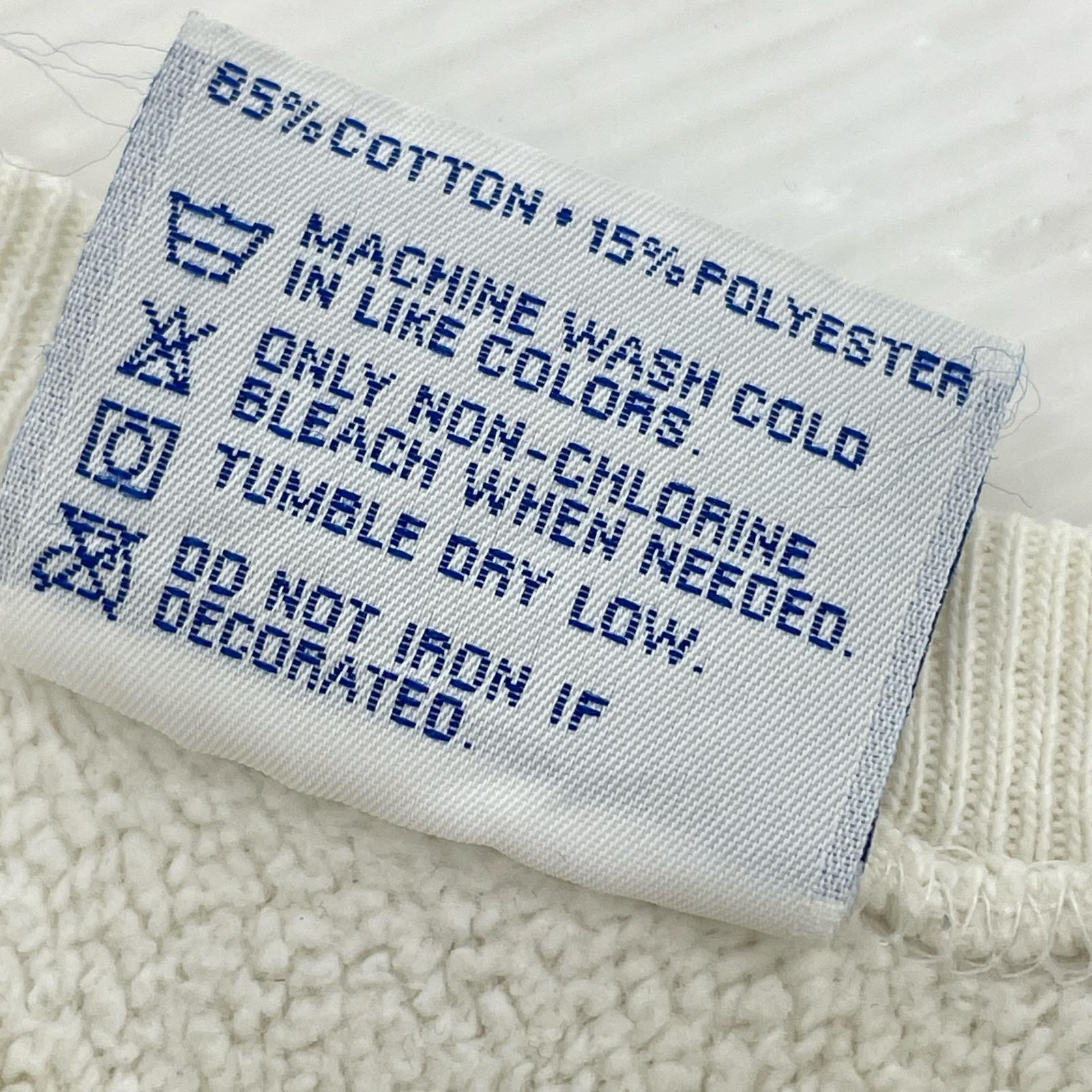スウェット HANES USA製 BEEFY スウェット ホワイト