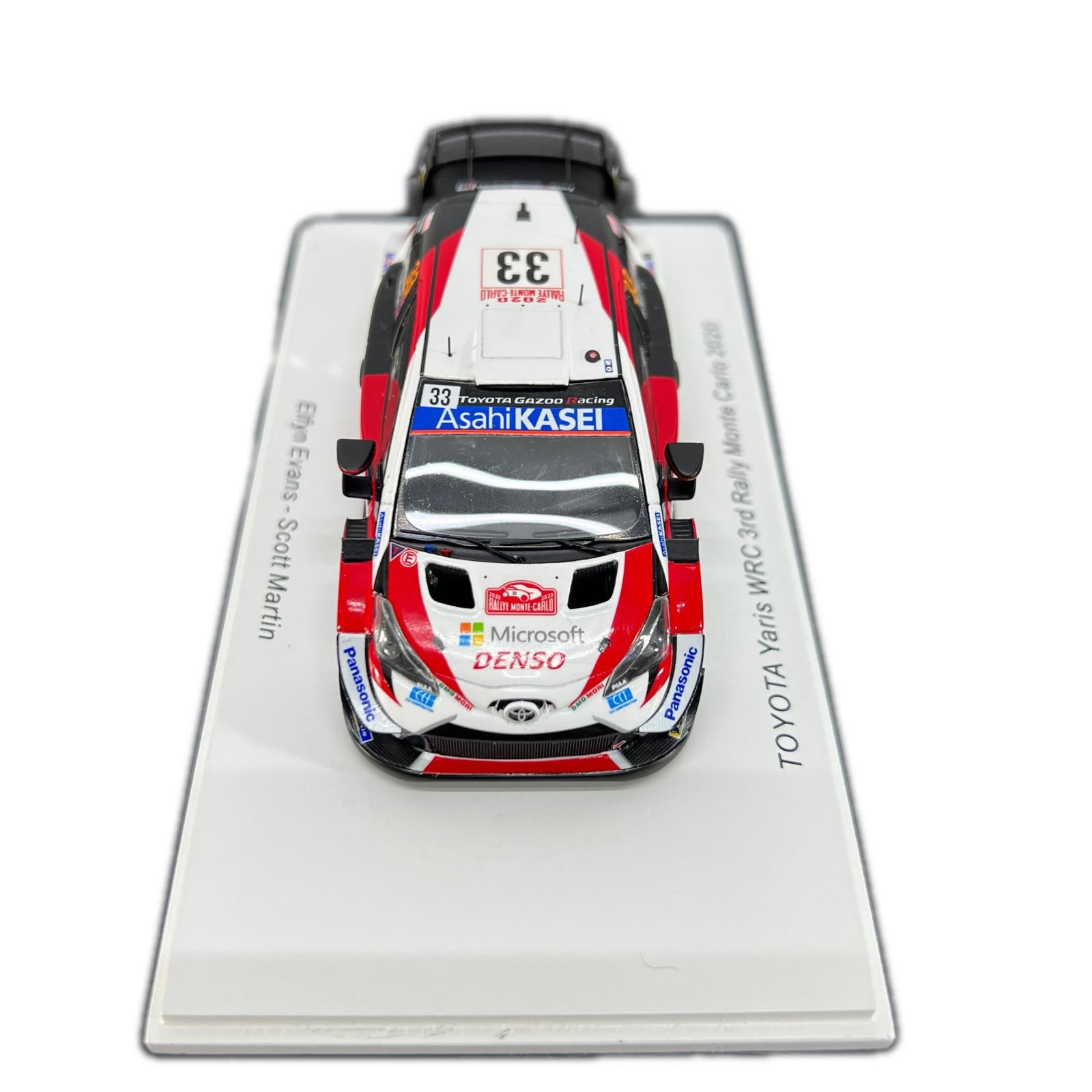 SPARK 1/43 TOYOTA Yaris WRC TOYOTA GAZOO スケールカー T O Y O T A Yaris W R C G AZ00 スケールカー
