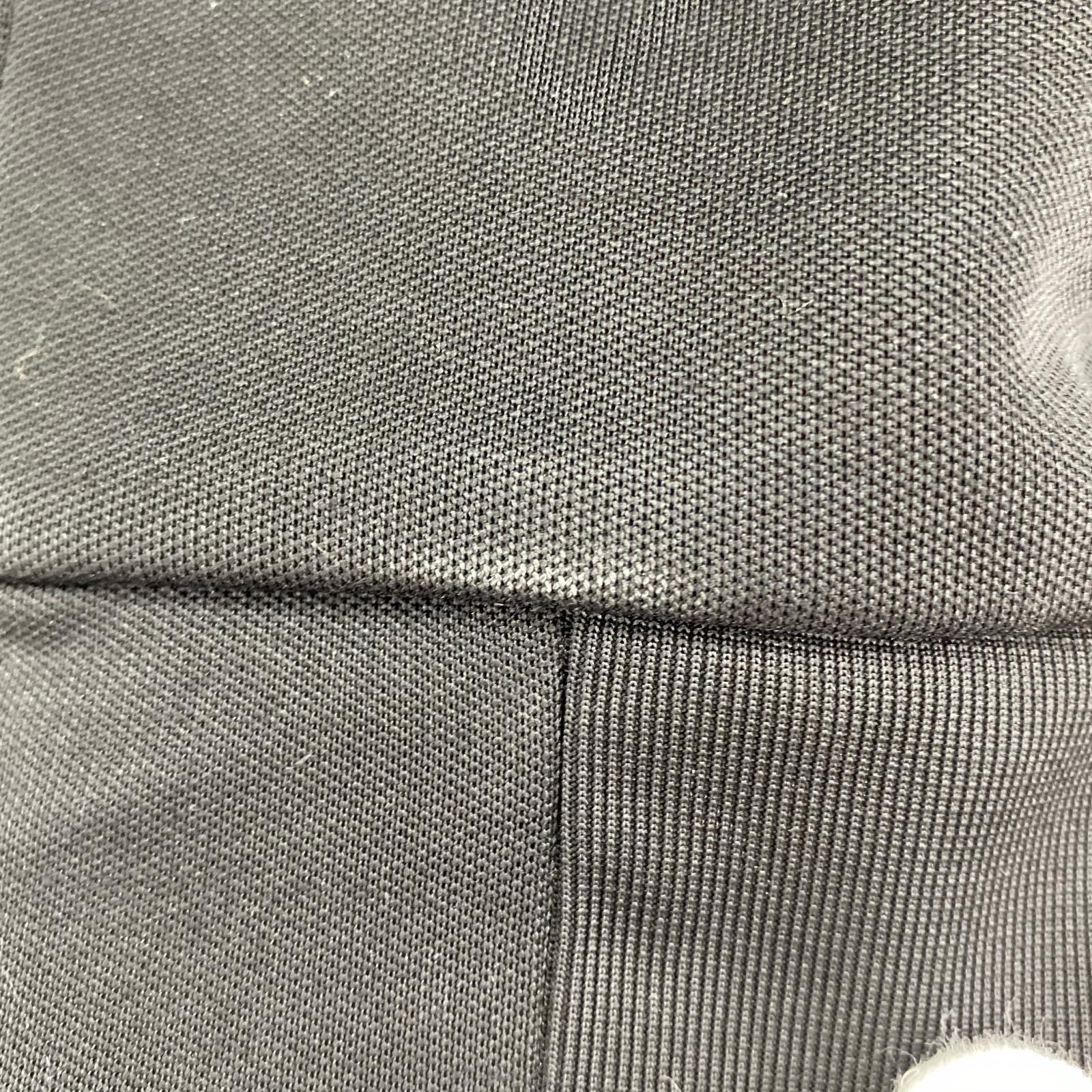ジャケット Calvin Klein ダンボールニットストライプトラックジャケット M ブラック