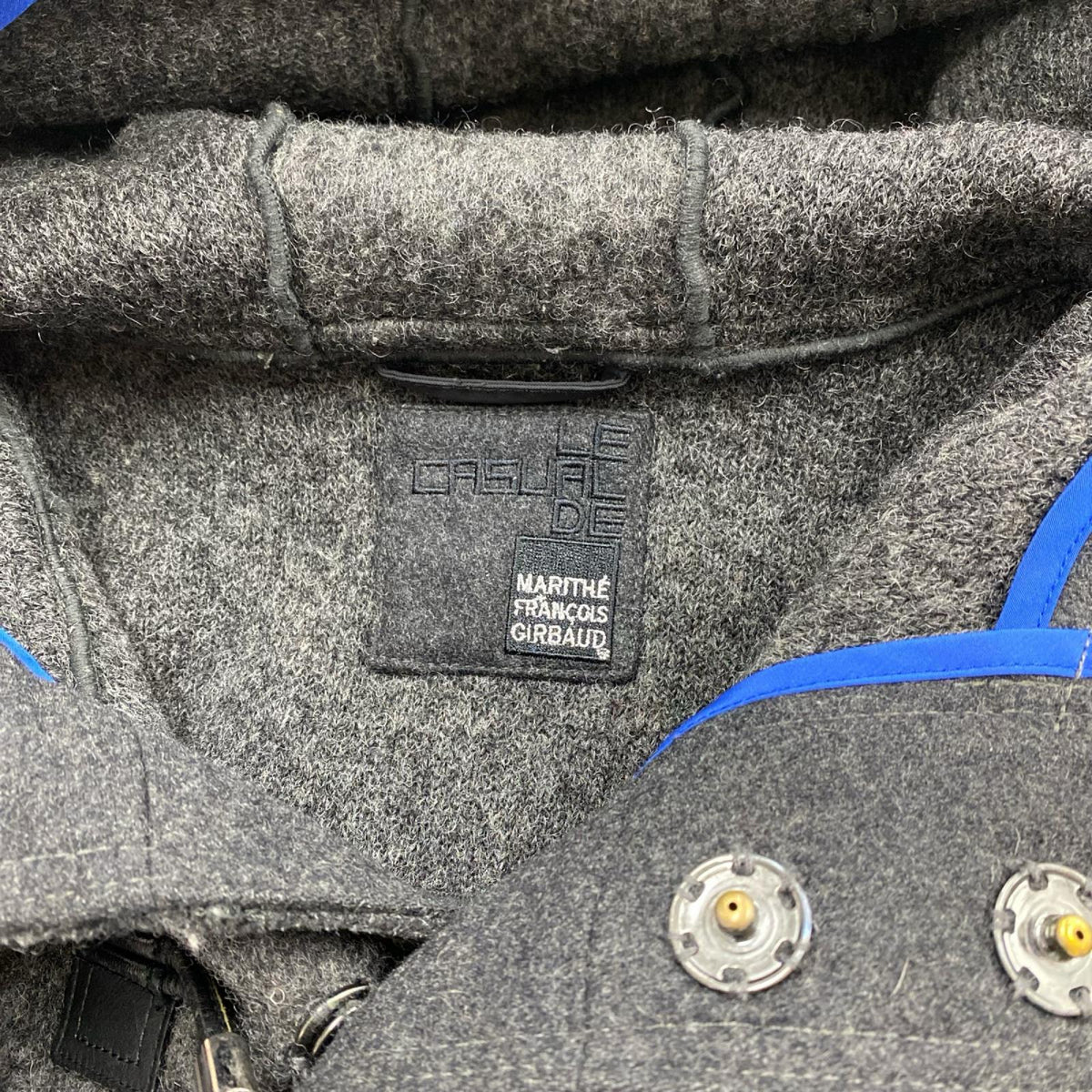 ジャケット ウール ダッフルコート グレー M グレー