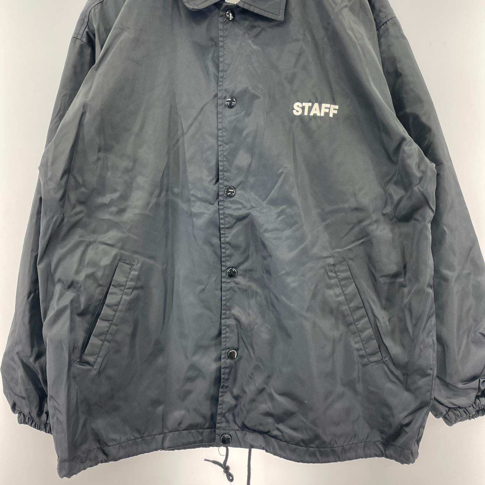 ジャケット CDG 1999年 STAFF コーチジャケット 黒 ブラック