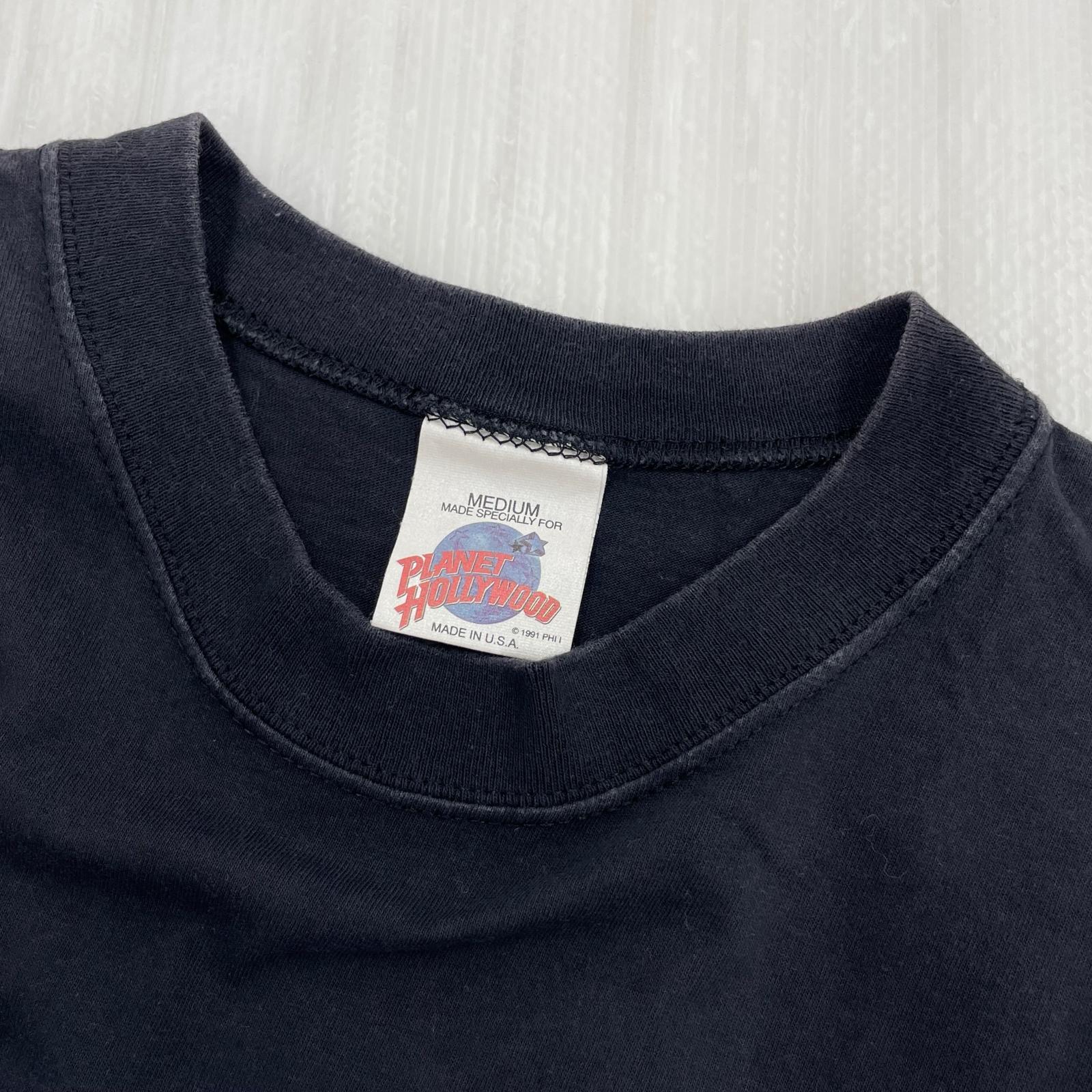 半袖Tシャツ PLANET HOLLYWOOD Tee M BLK M ブラック