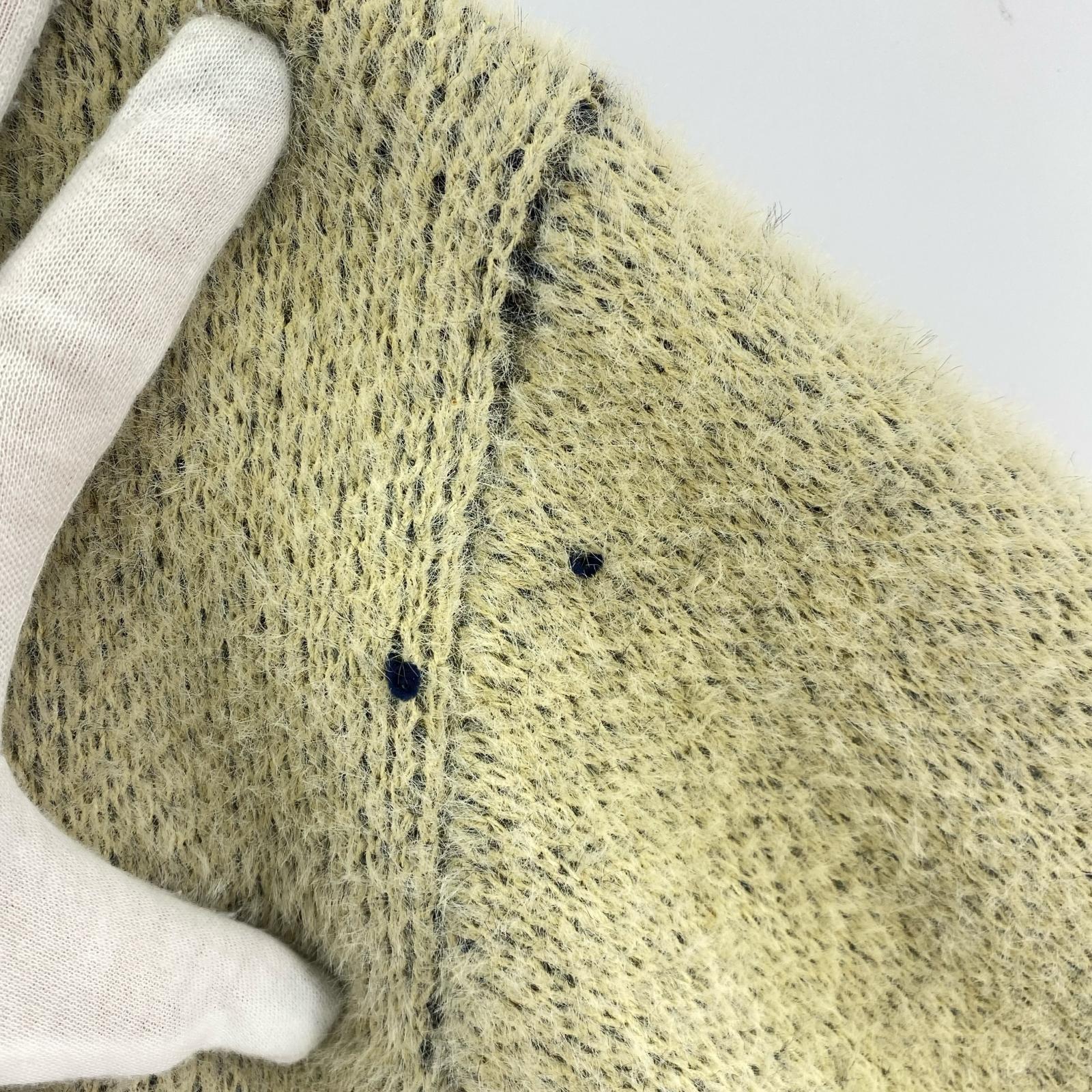 カーディガン 22AW/Jaquard Knit Cardigan/サイズ48 48 ネイビー