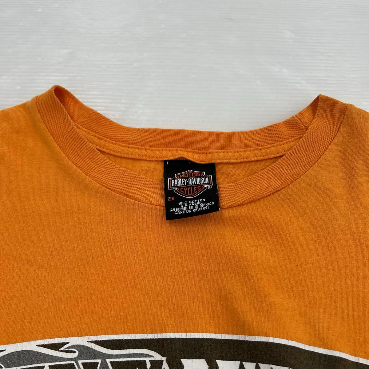 半袖Tシャツ 00s 両面プリント オレンジ 2XL オレンジ