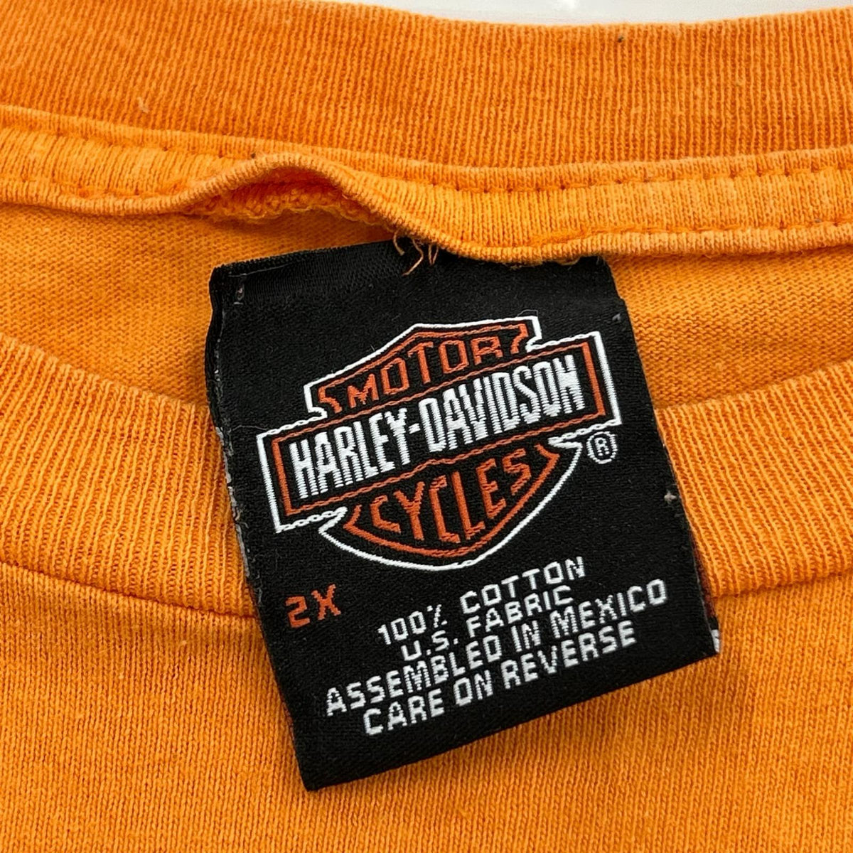 半袖Tシャツ 00s 両面プリント オレンジ 2XL オレンジ