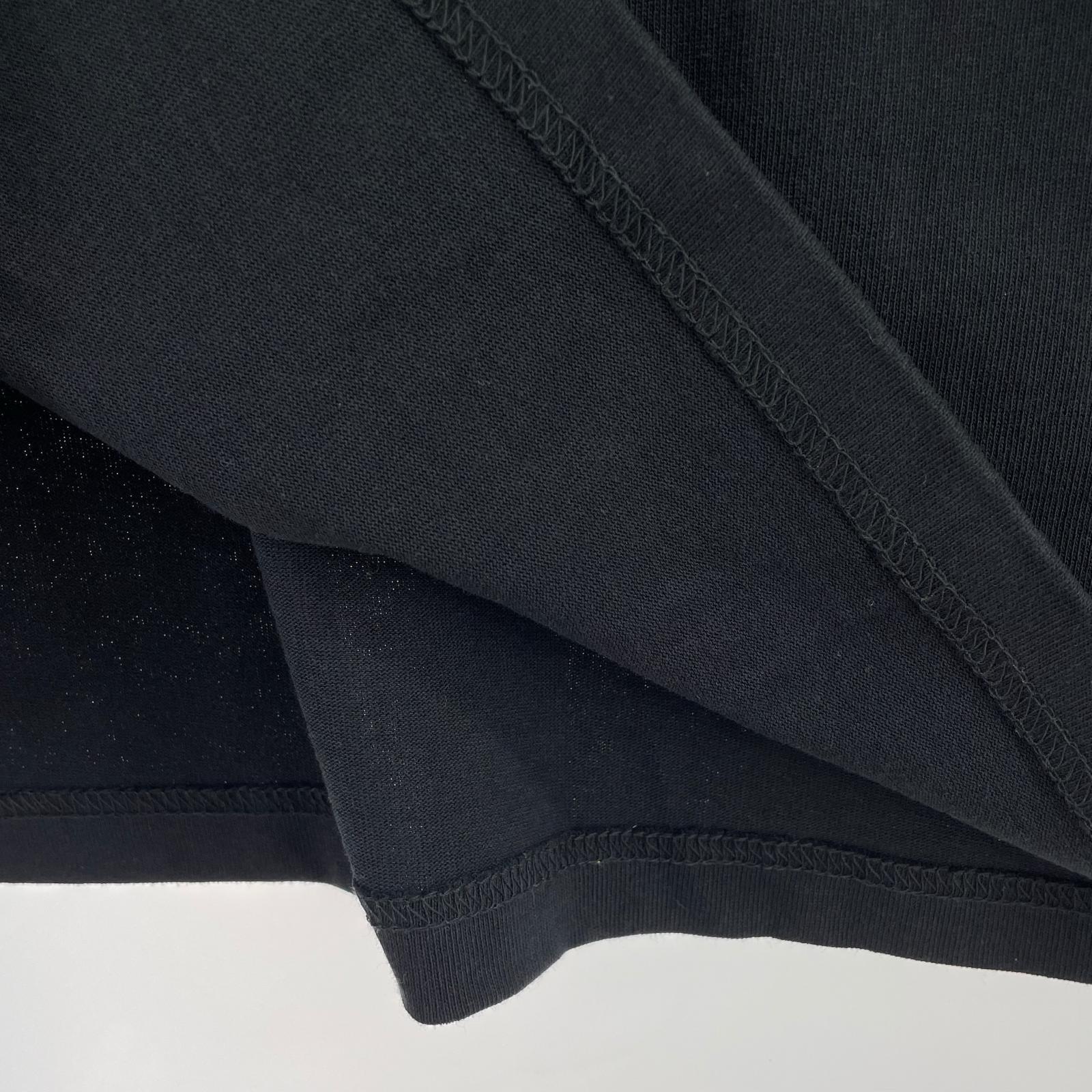 長袖Tシャツ 9090 TECHNO Triangle Long Tee XL ブラック ブラック