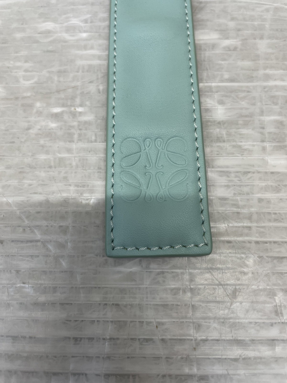 LOEWE スラップブレスレット ターコイズブルー