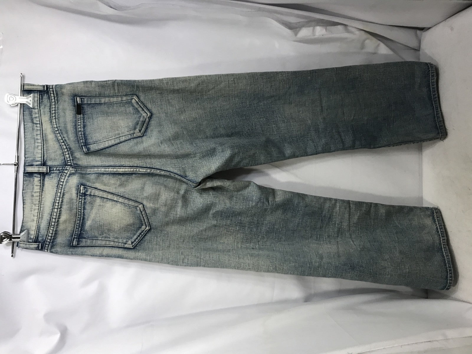 Washed Wide Denim Pant