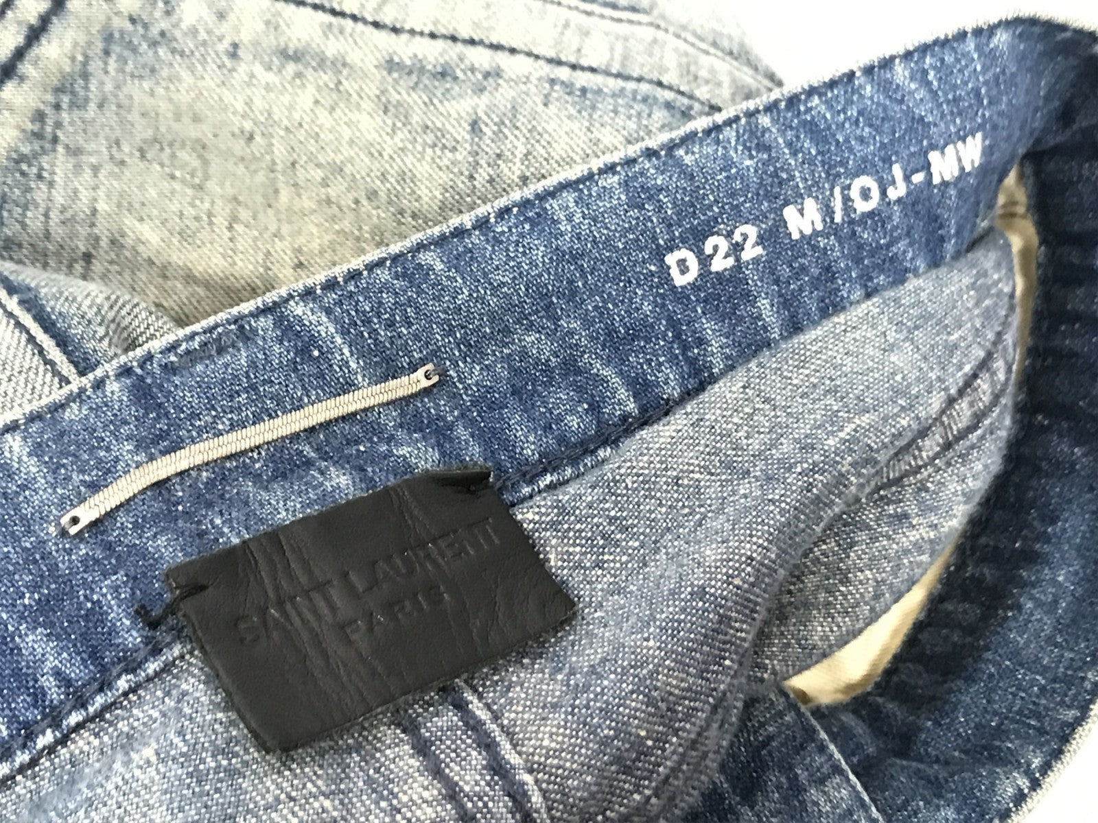 Washed Wide Denim Pant