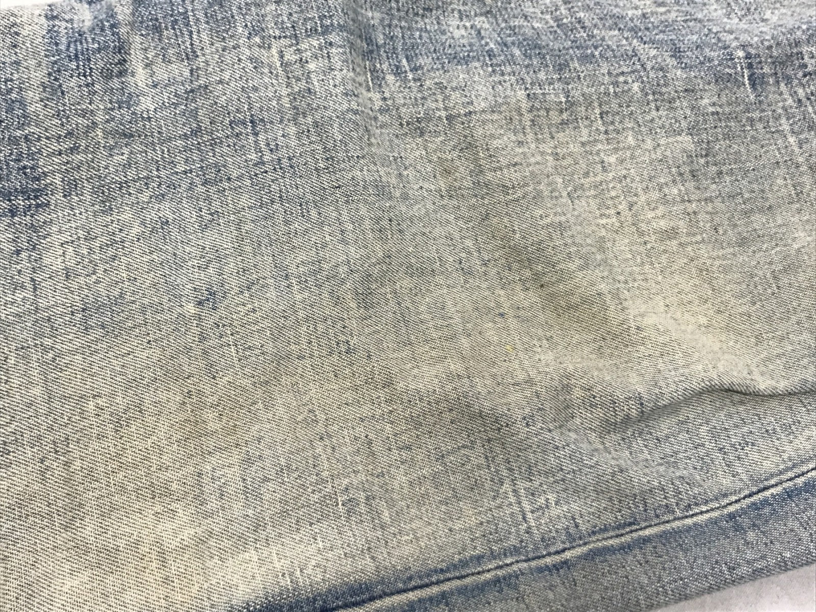 Washed Wide Denim Pant