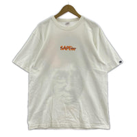 半袖Tシャツ SAPeur×MASATOSHI HAMADA 浜田雅功 コラボ フェイスプリントTee L ホワイト L ホワイト
