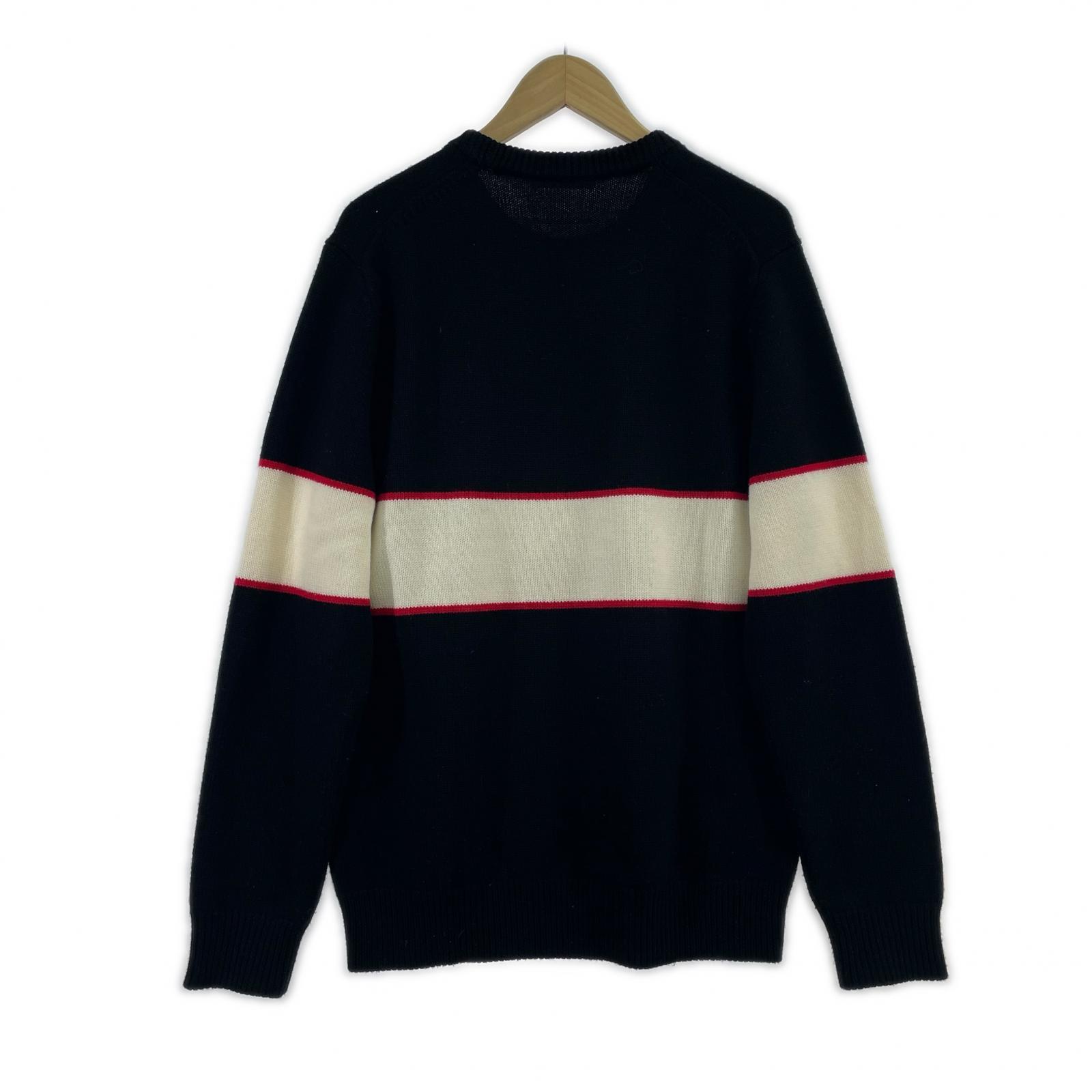 ニット GIVENCHY 18AW Band Heavy Sweater ロゴニットセーター M ブラック