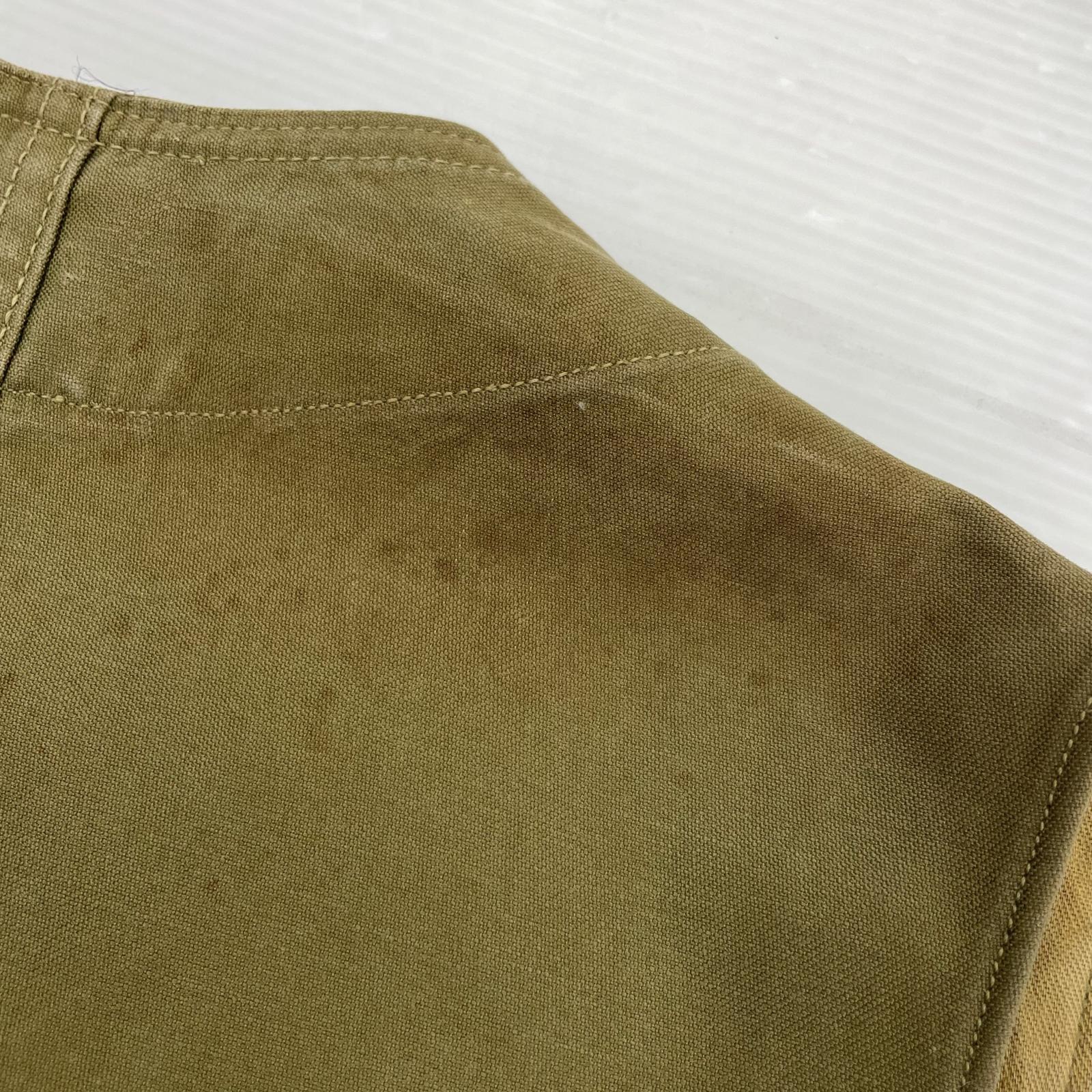 ジャケット 50s AMERICAN FIELD HALFMOON HUNTING VEST カーキ