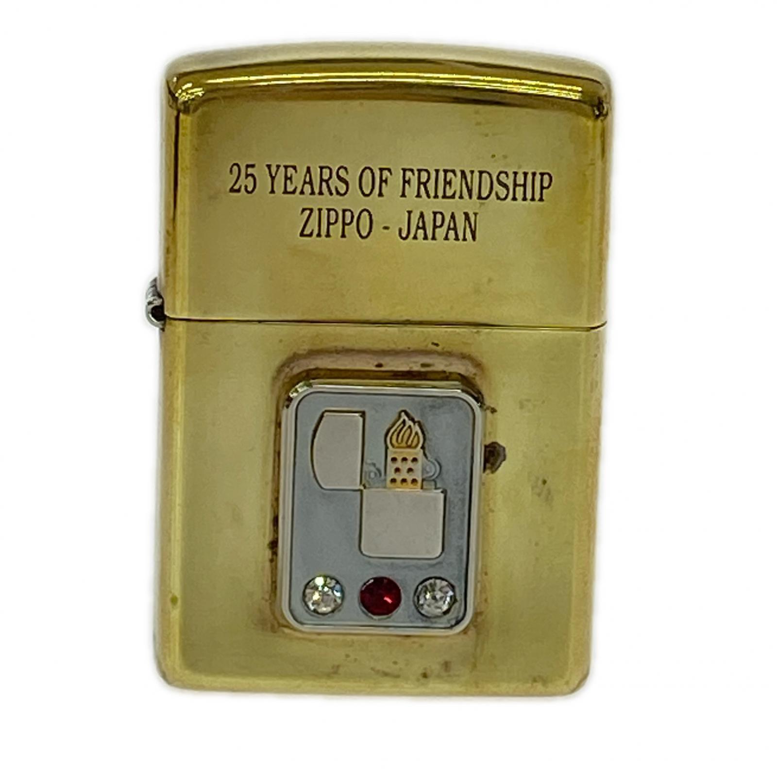 ライター 日米友好25周年記念 ゴールド